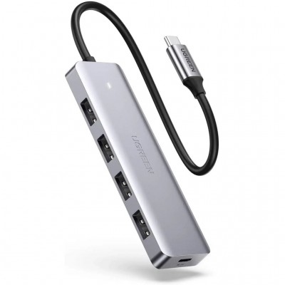 USB-хаб UGREEN CM219 HUB Type-C - 3xUSB with MicroUSB Power Port (70336)