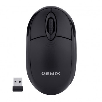 Миша Gemix GM185 Wireless Black (GM185Bk)