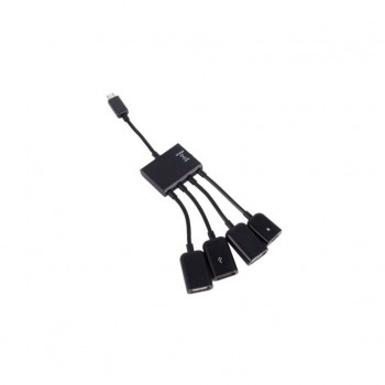 USB-хаб Lapara LA-MicroUSB-OTG-HUB black (LA-MicroUSB-OTG-HUB black)