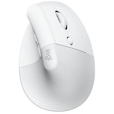 Миша Logitech Lift Vertical Ergonomic Wireless/Bluetooth White (910-006475)