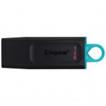 флеш USB 64GB DataTraveler Exodia Black/Teal USB 3.2 Kingston (DTX/64GB)