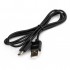 Кабель USB 2.0 AM to Type-C 1.0m 3A 18W PVC black Vinga (VCPUSBTC3ABK)