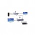Адаптер HDMI 4K/30hz up to 120m via CAT5E/6 PowerPlant (CA912933)