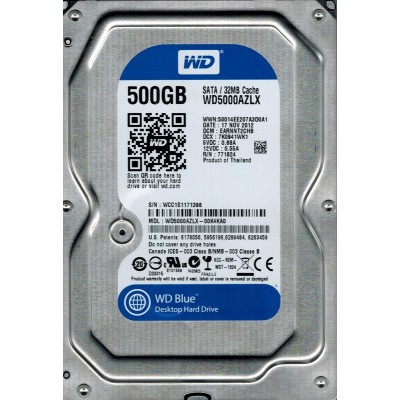 Жорсткий диск 3.5" 500GB Western Digital WD5000AZLX_