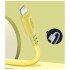 Кабель USB 2.0 AM to Lightning 1.0m soft silicone yellow ColorWay (CW-CBUL043-Y)