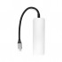 USB-хаб Power Plant USB Type-C to 3*USB 3.0 Ports + TF/SD Card Reader (CA912100)