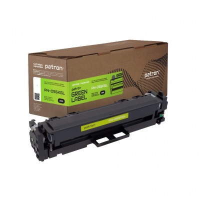 Картридж Canon 055 black Green Label (PN-055KGL) PATRON