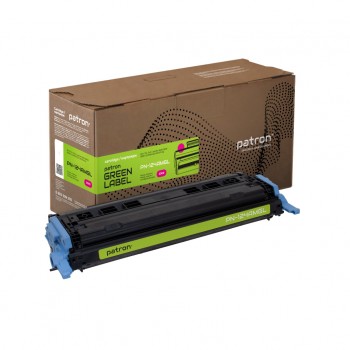 Картридж HP 124A (Q6003A) magenta Green Label (PN-124AMGL) PATRON