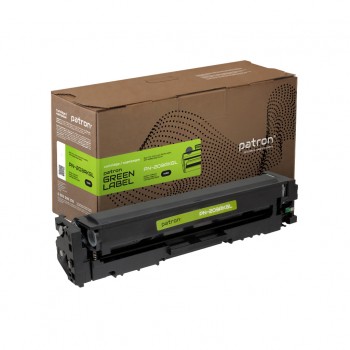 Картридж HP 203A (CF540A) black Green Label (PN-203AKGL) PATRON