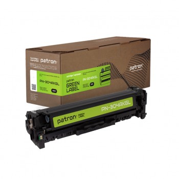 Картридж HP 304A (CC530A) Green Label, black (PN-304AKGL) PATRON