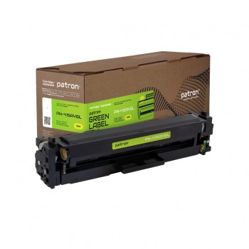 Картридж HP 415A (W2032A) Green Label, yellow (PN-415AYGL) PATRON