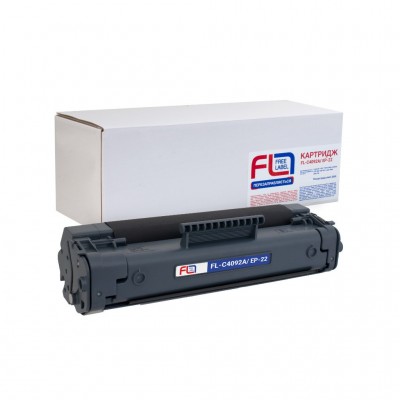 Картридж HP 92A (C4092A)/Canon EP-22 (FL-C4092A/EP-22) FREE Label