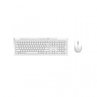Комплект (клавіатура, миша) Rapoo 8210M Wireless White (8210М White)