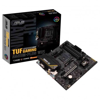Материнська плата ASUS TUF Gaming A520M-Plus WIFI