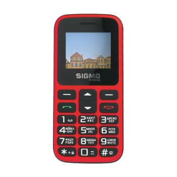 Мобільний телефон Sigma mobile Comfort 50 Hit 2020 Dual Sim Red (4827798120958)
