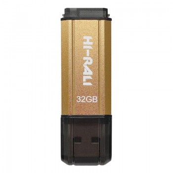 флеш USB USB 32GB Hi-Rali Stark Series Gold (HI-32GBSTGD)