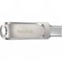 флеш USB USB 32GB Type-C SanDisk Ultra Dual Luxe Silver (SDDDC4-032G-G46)