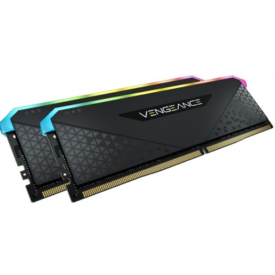 Пам'ять DDR4 2x16GB/3200 Corsair Vengeance RGB RS Black (CMG32GX4M2E3200C16)