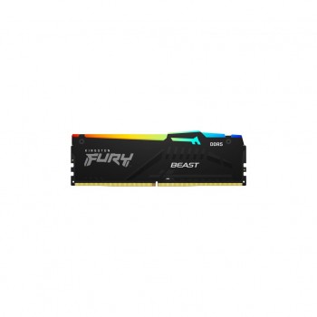 Пам'ять DDR5 16GB 5600 MHz Beast RGB AM5 Black Kingston Fury (ex.HyperX) KF556C36BBEA-16