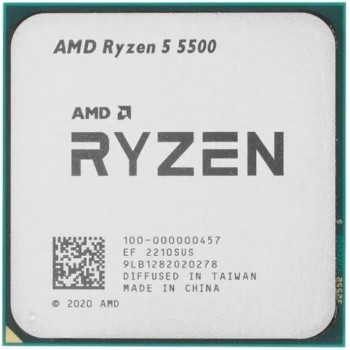 Процесор Ryzen 5 5500 (100-000000457) Tray AMD Socket AM4