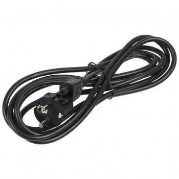Кабель живлення 220В 1.2m, 0.75mm Merlion (PC-186 CEE7/7-IECC5CCA12)
