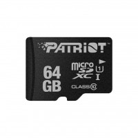 Карта пам'яті 64GB microSD class10 UHS-I Patriot (PSF64GMDC10)