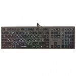 Клавіатура A4 Tech FX60H USB Grey Neon backlit (FX60H USB Grey Neon backlit)