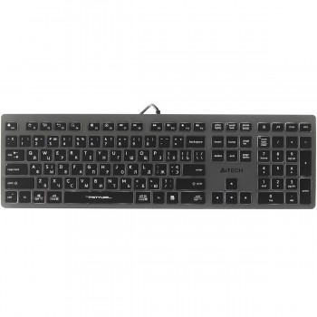 Клавіатура A4 Tech FX60H USB Grey White backlit (FX60H USB Grey White backlit)