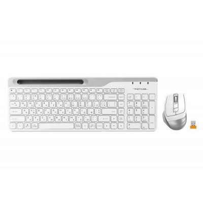 Комплект (клавіатура, миша) A4 Tech FB2535C Wireless/Bluetooth Icy White (FB2535C Icy White)