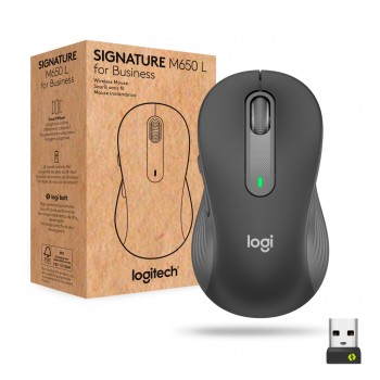 Миша Logitech Signature M650 L Wireless Mouse for Business Graph (910-006348)