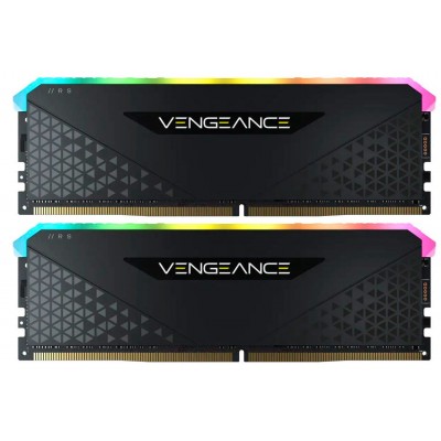 Пам'ять DDR4 2x16GB/3600 Corsair Vengeance RGB RS Black (CMG32GX4M2D3600C18)