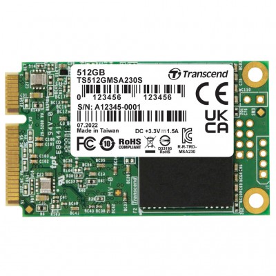 SSD mSATA 512GB Transcend TS512GMSA230S