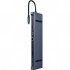 USB-хаб Cablexpert USB-C 9-in-1 (USB-hub + HDMI/VGA/PD/CR/LAN/3.5mm) (A-CM-COMBO10-01)