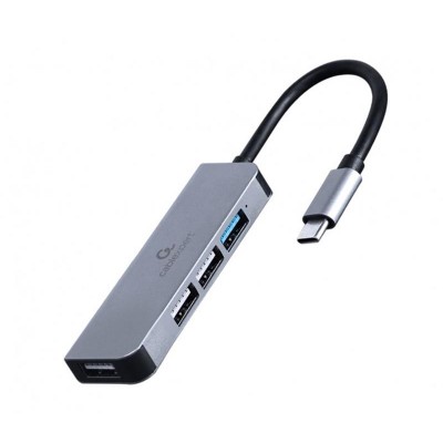 USB-хаб Cablexpert USB-С to 1 х USB 3.1 Gen1 (5 Gbps), 3 х USB 2.0 (UHB-CM-U3P1U2P3-01)