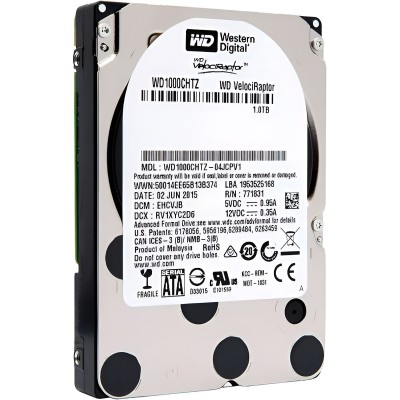 Жорсткий диск 2.5" 1TB +перехідник на 3.5" Western Digital WD1000CHTZ