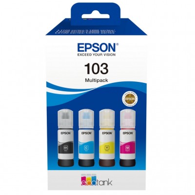 Чорнило Epson 103 Multipack (C,M,Y,Bk) (C13T00S64A)