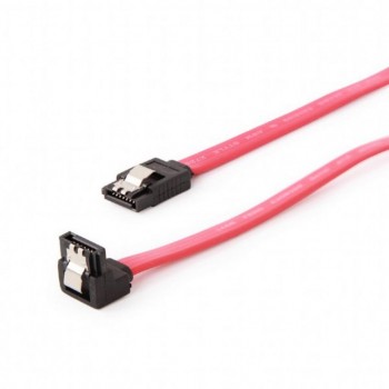 Кабель SATA III 0.1m кутовий Cablexpert (CC-SATAM-DATA90-0.1M)