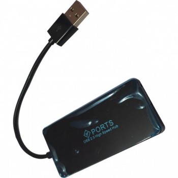 USB-хаб Atcom USB TD4005 4port black (10725)