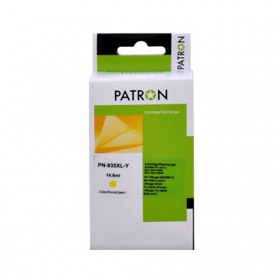 Картридж HP 935XL (C2P22AE/C2P26AE) 1000c, Yellow (PN-935XL-Y) PATRON