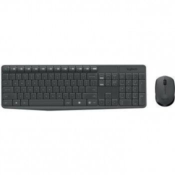 Комплект (клавіатура, миша) Logitech MK235 Wireless UA (920-007931)