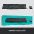 Комплект (клавіатура, миша) Logitech MK235 Wireless UA (920-007931)