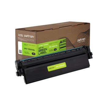 Картридж HP 415X (W2030X) Green Label, black (PN-415XKGL) PATRON