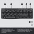 Комплект (клавіатура, миша) Logitech MK295 Silent UA Graphite (920-009800)