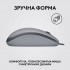 Миша Logitech M110 Silent USB Mid Gray (910-006760)