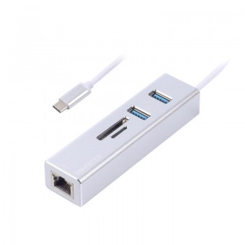 USB-хаб Maxxter NECH-2P-SD-01