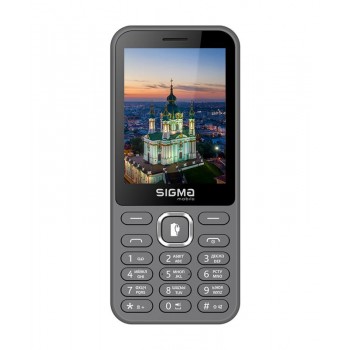 Мобільний телефон Sigma mobile X-style 31 Power Type-C Dual Sim Grey