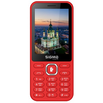 Мобільний телефон Sigma mobile X-style 31 Power Type-C Dual Sim Red