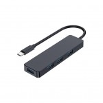 USB-хаб GEMBIRD USB-C UHB-U3P4-01 4 ports USB 3.1 (UHB-CM-U3P4-01)