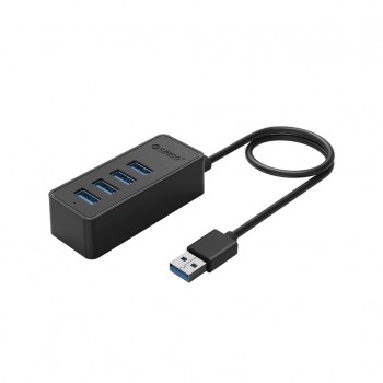 USB-хаб Orico USB 3.0 4 ports (W5P-U3-100-BK-PR) (CA911264)