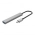 USB-хаб Orico USB-A to USB3.0, 2xUSB2.0, TF (AH-A12F-GY-BP) (CA913770)